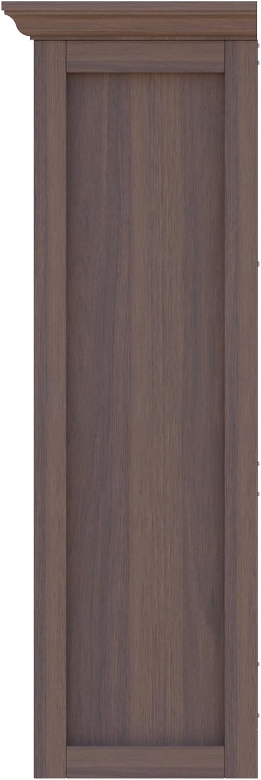 OSCHF Cube Shelf Bookcase with Base - Wooden 3 Tiers Floor Standing Low Storage Cabinet for Home and Office, 12-Cube Lattice Bookshelf, Walnut