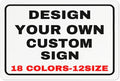 Custom Signs Outdoor Metal Personalized Signs With Your Photo Text Logo Custom Wall Decorative House For Business Workplace Office Home