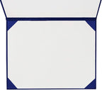 GraduationMall 8.5"x11" Smooth Padded Diploma Cover Certificate Holder Royal,1-Pack