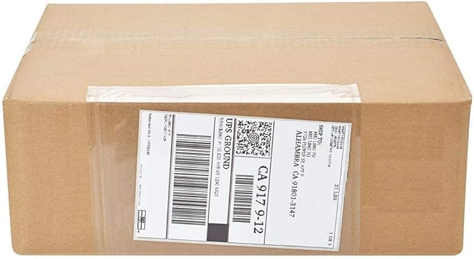 Packing List Envelopes, Clear 6” x 9” Self Adhesive Shipping Labels Envelope Pouches