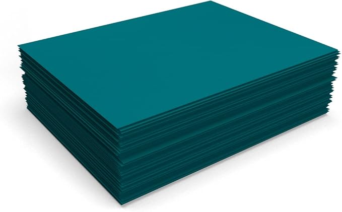 LUXPaper 8.5" x 11" Paper | Letter Size | Teal | 80lb. Text | 250 Qty