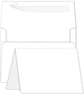 Goefun Blank Note Cards and Envelopes 5 x 7 Folded Cardstock and A7 Envelopes Self Seal 100 Pack for Invitations, Wedding, DIY Greeting Cards, Birthday