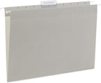 Blue Summit Supplies 25 Jewel Tone Hanging File Folders Letter Size with Tabs, Reinforced Hanging File Folders Jewel Tone, Includes Plastic Tabs and Inserts