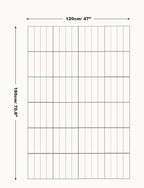 DECORITA Felt Bulletin Board Tiles | Modern Cork Board Alternative | Large Cork Boards for Walls | Aesthetic Felt Wall Panels for Office & Home Decor | Pinboard & Photo Board (24-Pack) | Black