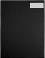 JAM PAPER Return Address Labels - Standard Mailing - 1 x 2 5/8 - Black - 120 Shipping Labels/Pack