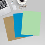 LUXPaper 8.5" x 11" Paper | Letter Size | Pastel Green | 60lb. Text | 500 Qty