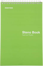 Mintra Office Steno Books - (Primary Colors, 4 Pads/Pack, Narrow Ruled), 6inx9in, 70 Sheets, Notebook for writing notes in school, university, college, work, office