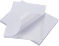 BESTEASY Sticker Paper 8.5" x 11" Full Sheet Label Stickers for Laser & Inkjet Printers, Self-Adhesive Paper Shipping Labels (8000 Sheets,8000 Labels)
