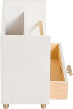 U Brands Juliet Letter Sorter, Office Supplies, Off-White and Gold, 1 Count