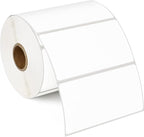 L LIKED 4" x 2" Blank Removable Labels with No Residue, Water and Oil Resistant, Use for Both Home and Office (1 Roll, 750 Labels)
