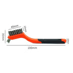 3pcs Small Stainless Steel Little Wire Brushes Set for Cleaning Rust Removal