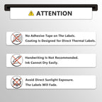 BETCKEY - Compatible DYMO 30256 (2-5/16" x 4") Shipping Labels, Perforated, Compatible with DYMO Labelwriter 450, 4XL, Rollo & Zebra Desktop Printers [16 Rolls/4800 Labels]