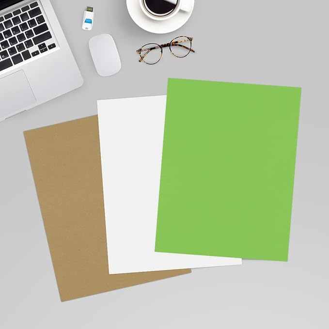 LUXPaper 8.5" x 11" Paper | Letter Size | Limelight Green | 80lb. Text | 50 Qty