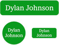 Name Bubbles - Basic Daycare Name Stickers for Kids (144 Count) - Personalized Waterproof Name Labels for School Supplies, Clothing Tags, Baby Bottles, All Ages - Washable Stick-On Labels (One Color)