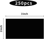 STARLIBOO Colored Labels Stickers 3 x 2 Inch, Rectangle Moving Labels, 250Pcs Removable Square Label Inventory Stickers, Garage Sale Price Stickers, Adhesive Moving Labels for Boxes
