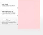 LUXPaper 8.5" x 11" Cardstock | Letter Size | Candy Pink | 100lb. Cover (183lb. Text) | 50 Qty
