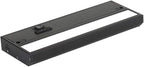 LED Under Cabinet Lighting Hardwired - 3CCT 9 Inch Black Finish - Undercabinet Lights for Kitchen - Linkable Undercounter Dimmable Plug in Light or Hard Wired - Under Counter Fixture Direct Wire