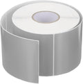 PATIKIL 3 x 5 Inch Rectangle Inventory Color Coding Labels 1 Roll, Square Self-Adhesive Inventory Label Stickers for Office Home Organization Name Tags, 500 Per Roll, Gray