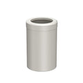 Gatco 1931, Modern Round Waste Basket, Matte Pearl