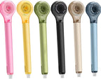 Qtopun Correction Tape Pen, White Out Tape Roller Strong Coverage Per Roll Quick-Dry Correction Tape for School Office Home (6)
