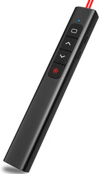 USB Type C Wireless Presentation Clicker with Volume Remote Control, Presenter Remote & PowerPoint Slide Advancer for Mac, Computer, Laptop, Keynote, Google Slide
