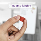 Strong Magnets for Whiteboard, Glassboard and Fridge (Multi-Color, 8 Pack, Small). N54 Neodymium Rare Earth Heavy Duty Magnets for Home and Office Supplies.