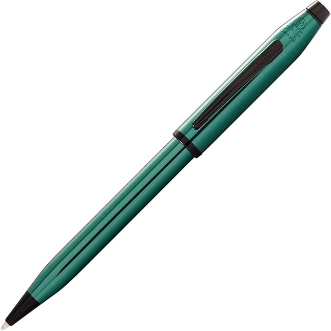 Cross Century II Refillable Ballpoint Pen, Medium Ballpen, Includes Luxury Gift Box - Translucent Green Lacquer