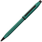 Cross Century II Refillable Ballpoint Pen, Medium Ballpen, Includes Luxury Gift Box - Translucent Green Lacquer