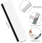 Monitor Memo Board 2Pcs Office Desk Accessories Computer Monitor Sticky Note Holder for Computer Screen Acrylic Desktop Memo Board for Women Men Home Office