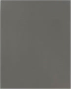 JAM PAPER Laminated Two Pocket Glossy School Folders - Letter Size - High Gloss Grey - Bulk 100/Box