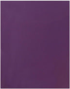 JAM PAPER Laminated Two Pocket Glossy Folders - Purple - 3/Pack