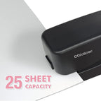 Coruscant Electric Stapler, Heavy Duty Desktop Stapler, Includes 2000 Staples and 1 Staple Remover, No-Jam Automatic AC or Battery Powered, 25 Sheet, Professional for Office Home School Use