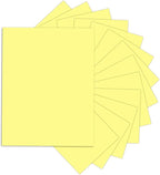 24 Sheets Yellow Cardstock 8.5 x 11 Thick Paper, Goefun 80lb Card Stock Printer Paper for Invitations, Menus, Wedding, DIY Cards