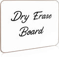 Scribbledo Small White Board Dry Erase Mini Whiteboard 9x12 Inch Small Dry Erase Board Marker Board Dry Erase Lapboards Handheld Personal White Boards for Students Whiteboard Office