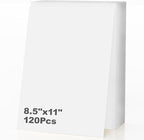 120 Sheets of Cardstock 8.5 x 11, Heavyweight Cover Cardstock Printer Paper 8.5 x 11, 190 gsm Bright White Card Stock Paper for DIY, Professional Printing, Wedding Invitations, Office Cards & Crafts