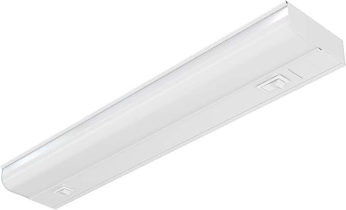 18 inch Hardwired Under Cabinet Lights, 2 Color Settings - 3000K (Soft White) and 4000K (Cool White), Under Cabinet Lighting, Dimmable Under Counter Lights, Under-Counter Light Fixtures