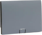 Amazon Basics PBH-2556 Expanding File, Letter Size, 12-Pack, Black & Gray