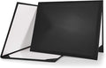 GraduationMall 8.5"x11" Smooth Padded Diploma Cover Certificate Holder Black,1-Pack