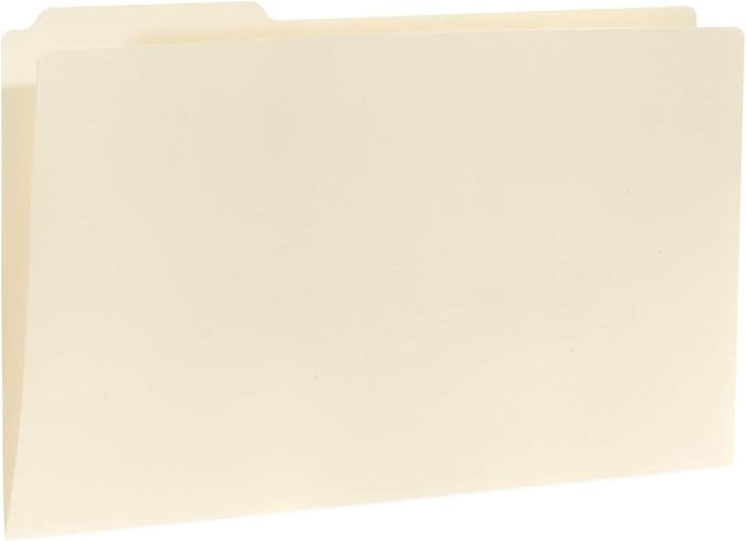 Blue Summit Supplies 11x17 Folders for Blueprints, Plans, Drawings, and Construction, Manila 11x17 File Folders, Bulk 50 Pack