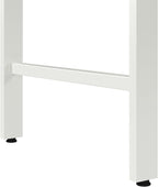 Bush Business Furniture Hustle 72W x 30D Computer Desk and Storage Cabinet with Drawers and Shelves in White/White, Modular Office Table for Home and Professional Workspace