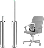 11 Inches-17 Inches Office Chair Gas Lift Cylinder Replacement, Tall Chair Cylinder 5.5" Stroke, Hydraulic Pneumatic Shock Piston, Heavy Duty, Fit for Most Office Chairs, Class 4 (Polished Steel)