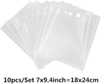 Large Stamp & Die Storage Pockets Resealable Clear Plastic Seal Bags Storage Case for Cutting Dies Stencil Album Stamp Crafts for DIY Scrapbooking Paper Card Craft Cutting Dies for Card Making