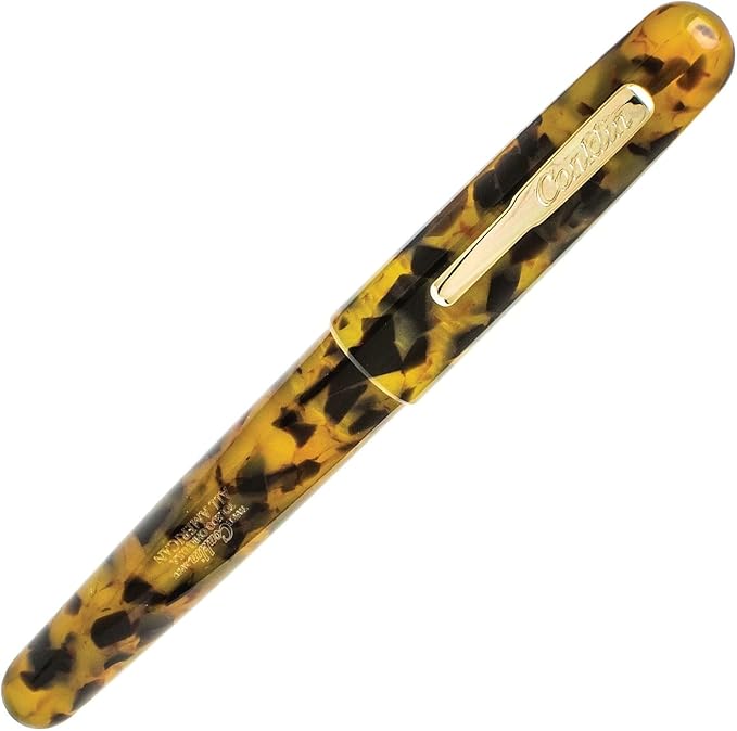 Conklin All American Fountain Pen, Stub Nib, Tortoiseshell (CK71423)