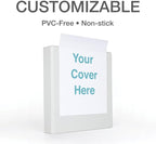 Cardinal 3 Ring Binder, 1.5 Inch Premier Easy Open Binder, ONE-Touch Locking Slant-D Rings, 400-Sheet Capacity, ClearVue Cover, PVC-Free, Black (10311) (10310)