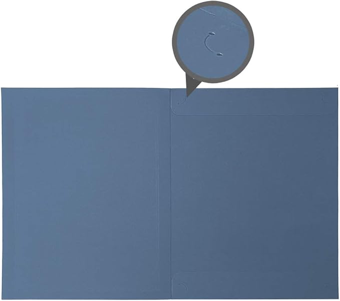SUNEE Certificate Holders(Navy Blue, 50 Packs), Diploma Covers Gold Foil Border, for Letter Size 8.5x11 Certificates, Cardstock, Document Papers