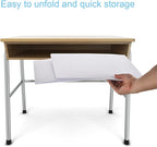 6 Pack Privacy Shields for Student Desks, Privacy folders for Student Testing Desk dividers- Includes Extra Labels