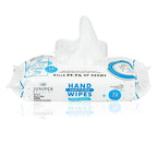 Juniper CLEAN, 1 Pack Hand Sanitizing Wipes, 72 Count Disposable Hand Sanitizer Wipes, Fresh Scent, Lint Free & Durable
