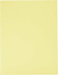 LUXPaper 8.5" x 11" Paper | Letter Size | Pastel Canary Yellow | 60lb. Text | 250 Qty