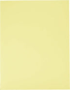 LUXPaper 8.5" x 11" Paper | Letter Size | Pastel Canary Yellow | 60lb. Text | 250 Qty