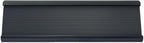 SINYUDUN 10 Pack 2" x 8" Aluminum Desk Name Plate Holder, Office Name Plate Holder for Desks, Desk Sign Holder for Office Conference, Meeting Room or Other Business Event (Black)